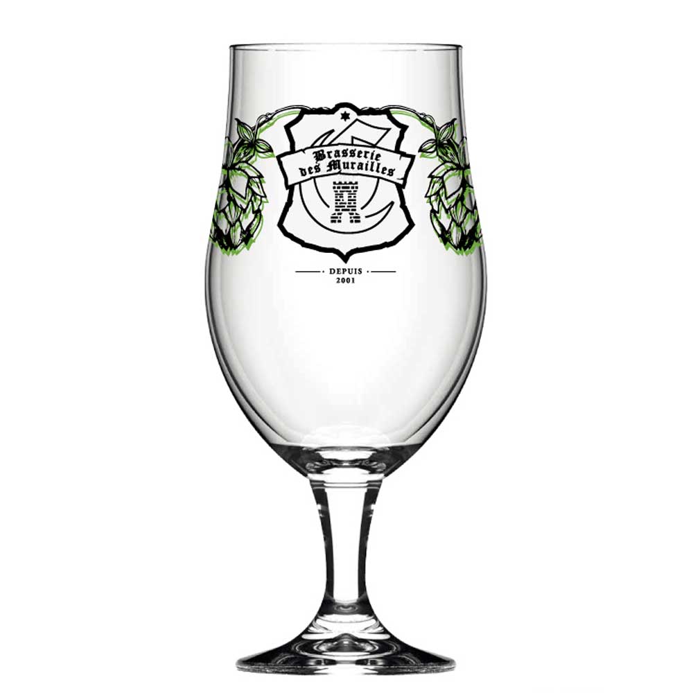 Verre Tulipe Brasserie des Murailles